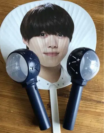오하시 카즈야 alpha 부채, 응원봉 2개