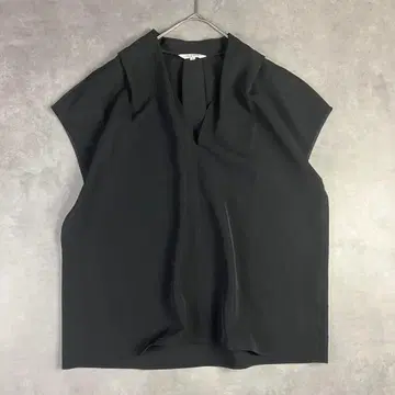 PLST 플라스테 턱 프렌치 슬리브 블라우스 XL 빅 사이즈