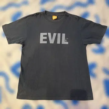 EVIL 악 티셔츠 y2k 구제 의류
