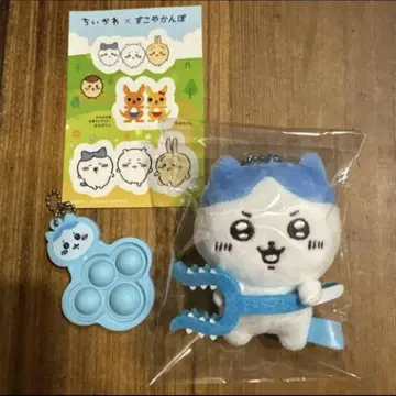 치이카와 하치와레 부루부루즈 스카이라크 푸시팝 키링 토벌