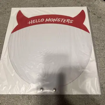 BABYMONSTER HELLO MONSTERS 부채 커버