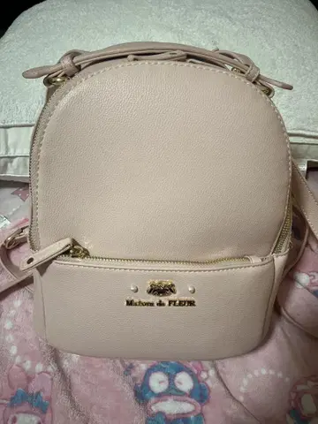 Maison de FLEUR 핑크 백팩