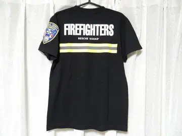 새상품 레스큐 스쿼드 FIREFIGHTERS 소방관 티셔츠 S