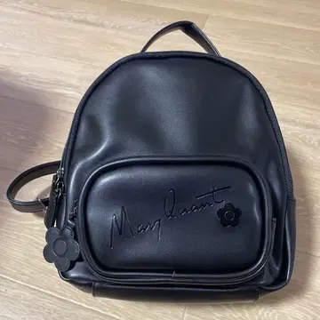 Mary Quant 블랙 백팩