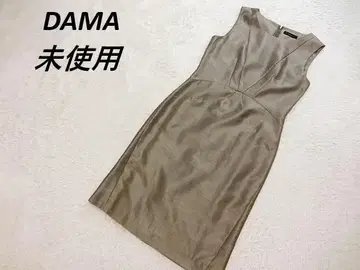 미사용 DAMA 다마 샨탄 청순 원피스 브라운 9