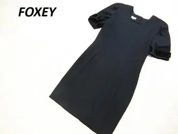 새상품급 폭시 포멀 벨로아 원피스 블랙 40