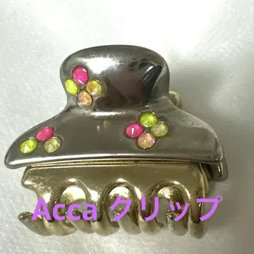 ACCA 실버 헤어 클립 S 사이즈