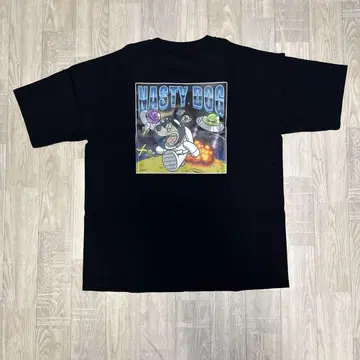 NASTY DOG 블랙 티셔츠 L 사이즈