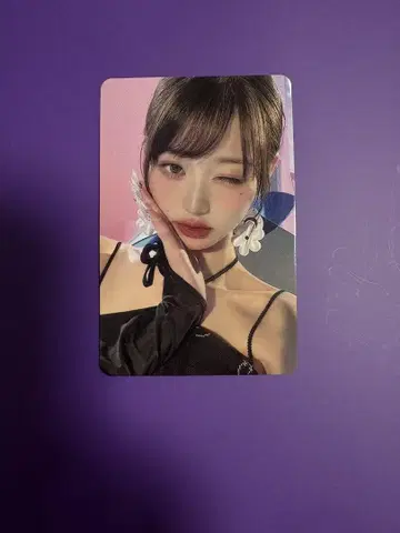 IVE 원영 SWITCH 소니뮤 트레이딩 카드 1장