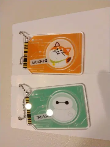 베이맥스 아크릴 키링 로손 디즈니 모치
