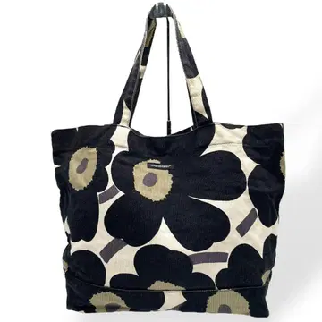 새상품급 marimekko 마리메꼬 토트백 블랙 카키 화이트 우니코