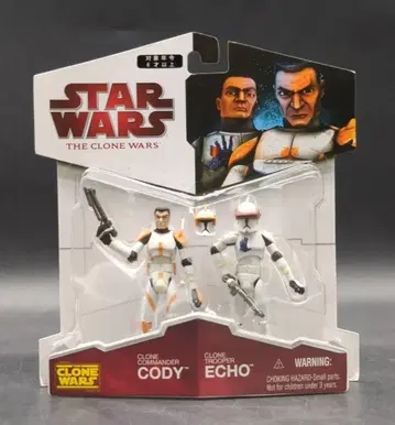 타미힐피거 클론 워즈 언더 더 헬멧 CODY&ECHO 3.5인치