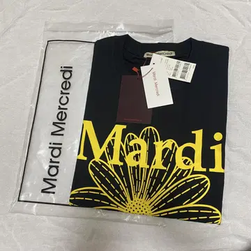 새상품 마르디메크르디 Mardi Mercredi 꽃무늬 프린트 티셔츠