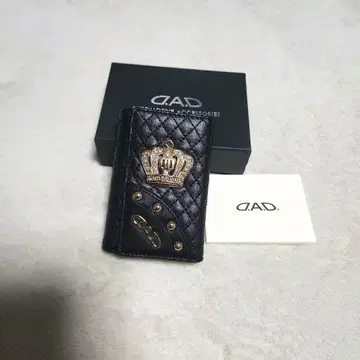 DAD 가르송 럭셔리 키케이스 타입 크라운 골드 왕관