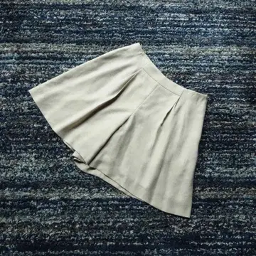 폭시 40 부드러운 린넨 팬츠 샌드 베이지 큐롯