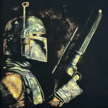00s STAR WARS 보바 페트 티셔츠 무비 T