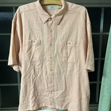 L.L.Bean 반팔 셔츠 M 사이즈 핑크