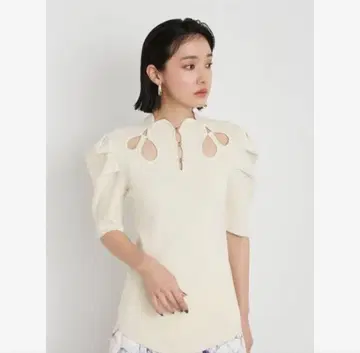 LILY BROWN 릴리 브라운 반팔 니트 스나이델 로지타
