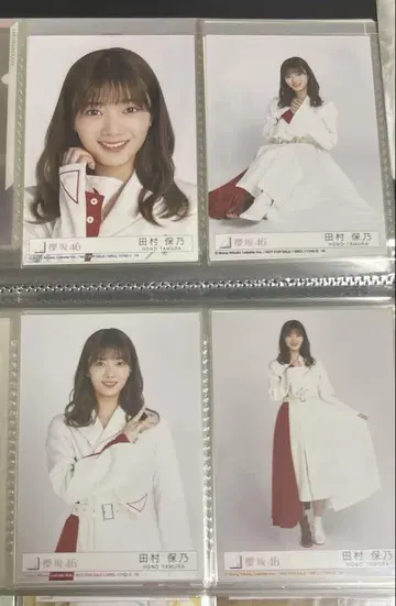 사쿠라자카46 타무라 호노 브로마이드 2nd 싱글 BAN 동봉 컴프
