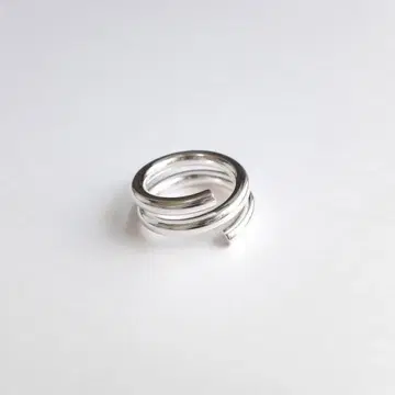 새상품 정품 all blues coil 반지 실버