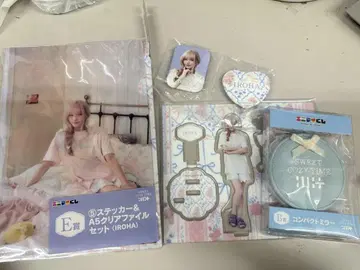 ILLIT 에니마이 복권 이로하 컴플리트 세트&컴팩트 거울