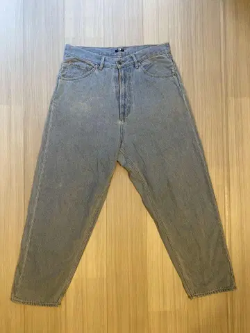 스트레이트 데님 38 라이트 블루
