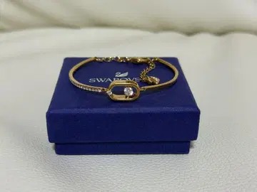 SWAROVSKI 골드 체인 팔찌