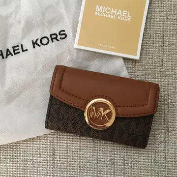 새상품 마이클코어스 MICHEAL KORS 브라운 키케이스