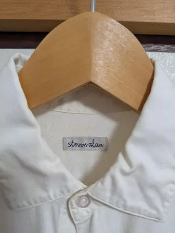 steven alan 화이트 긴팔 셔츠