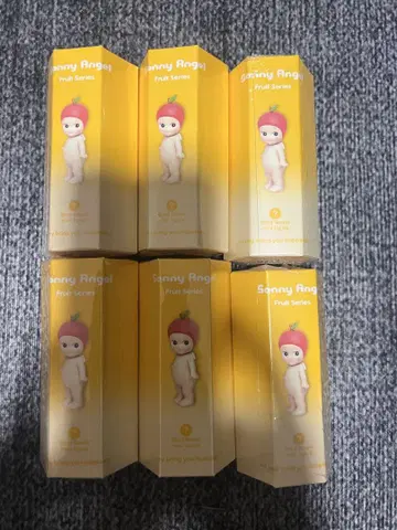 Sonny Angel 후르츠 시리즈 Fruit Series 6개