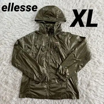 ellesse 엘레쎄 후드 부착 패딩 나일론 자켓