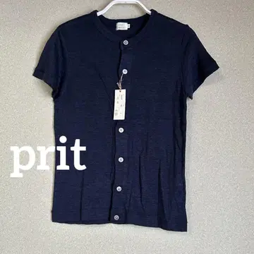 prit 린넨 반팔 가디건 사이즈 0