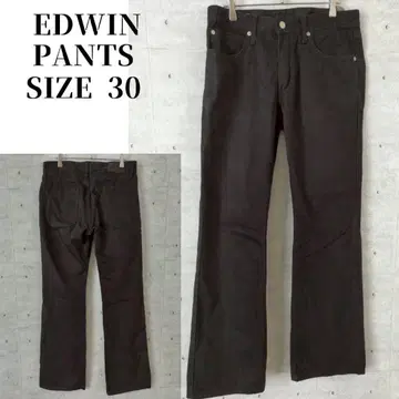 EDWIN INTERNATIONAL BASIC 데님 팬츠 블랙 W30