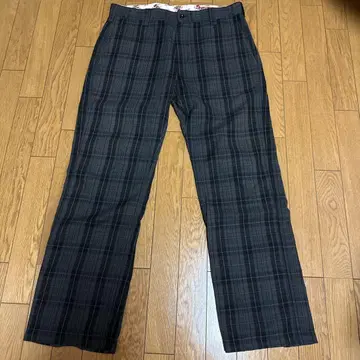 CAT'S PAW 체크 팬츠