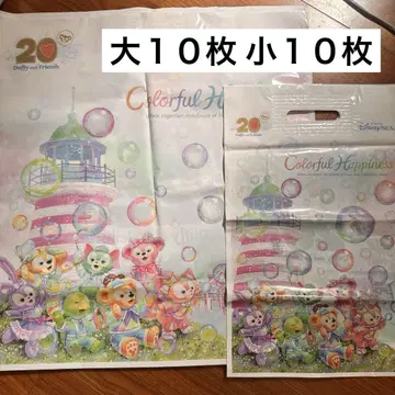 Duffy & Friends 20주년 기념 샵 봉투 20개 세트