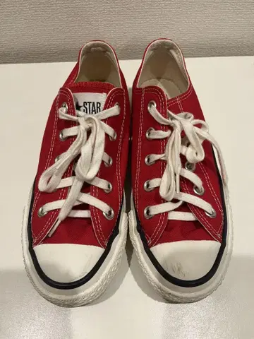CONVERSE ALL STAR 레드 스니커즈
