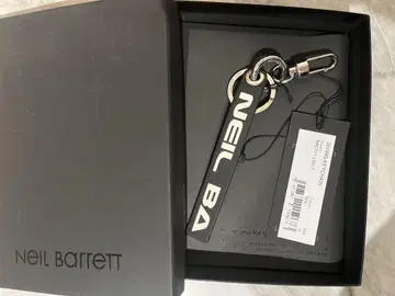 NEIL BARRETT 키링 블랙 2세트