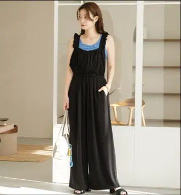 kastane 프릴 살로펫 블랙 사이즈 M