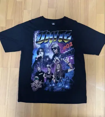 맥시멈 더 호르몬 콜라보 티셔츠 B'z UNITE #02 XL