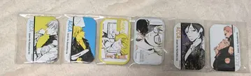 ACCA 13구 감찰과 스퀘어 캔뱃지 BADON 카페 니노 세트