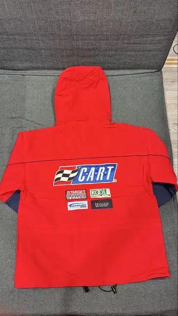 HONDA Racing 후드 부착 나일론 레이싱 자켓 2장 세트