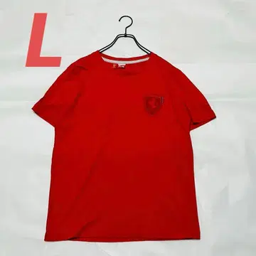 PUMA x Ferrari 콜라보 T셔츠 L 메쉬 정품 스쿠데리아
