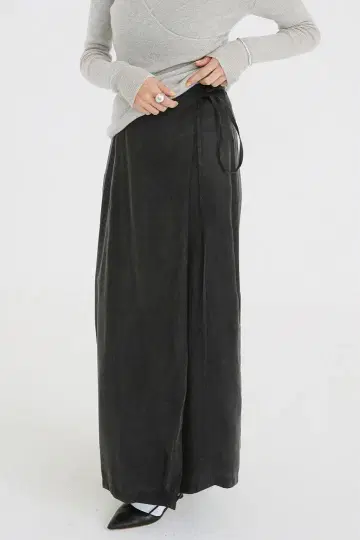 CLANE 클라네 2WAY ADJUST WRAP SKIRT/스커트