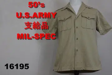50년대 미군 코튼 셔츠 USA제 지급품 ARMY 16195 실물 50