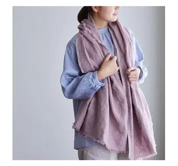 fog linen work 투즈 프린지 스카프 에밀리