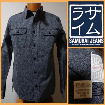 SAMURAI JEANS 사이로 모크 셀비지 던거리 셔츠