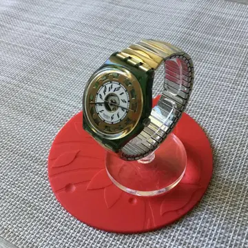 REAE 1993 vintage Swatch GREEN SHINE-S