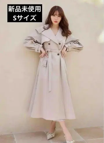 미사용 새상품 Grace Long Trench Coat herlipto