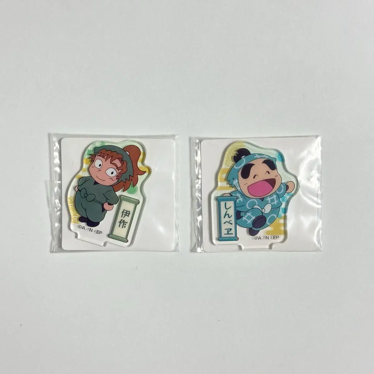 [Sealed] Ninja Boy Rantaro Nintama Isaku Shinbei Mini Acrylic Bulk