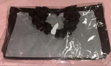 자카마트 이타백 대용량 핸들 프릴 BIG 토트백 블랙